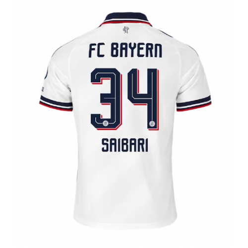 Bayern Munich Ismael Saibari #34 Maglia Gara Trasferta Repliche 2026-27 Maniche Corte Bayern Munich Ismael Saibari #34 Maglia Gara Trasferta Repliche 2026-27 Maniche Corte